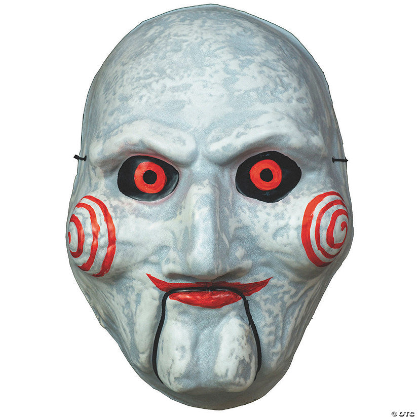 Adults Saw™ Billy Puppet Vacuform Plastic Mask - One Size | USA Decoration®
