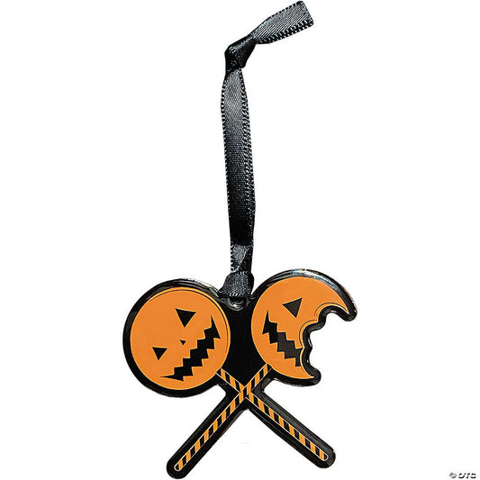 1 Piece(s): Holiday Horrors Trick ’r Treat Sam Lollipop Metal Full-Color Ornament | USA Decoration®