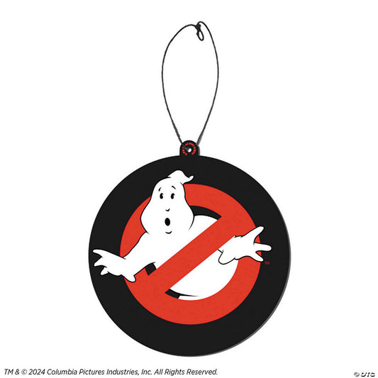 3 1/2" Ghostbusters™ No Ghost Sign Vanilla Fear Freshener | USA Decoration®
