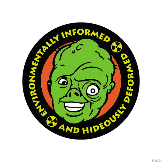 The Toxic Crusader™ Environmentally Informed Full-Color Enamel Pin | USA Decoration®