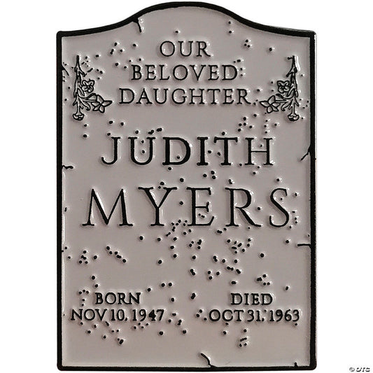 1 1/2" Halloween™ (1978) Judith Myers Tomb Enamel Pin | USA Decoration®