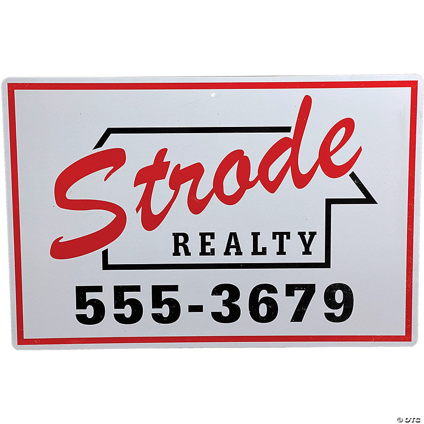 Halloween™ (1978) Strode Realty Metal Sign | USA Decoration®