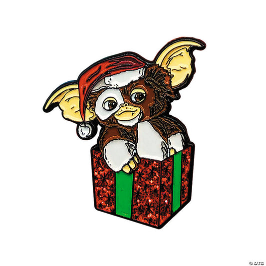 1 1/2" Gremlins™ Holiday Gizmo Full-Color Enamel Pin | USA Decoration®