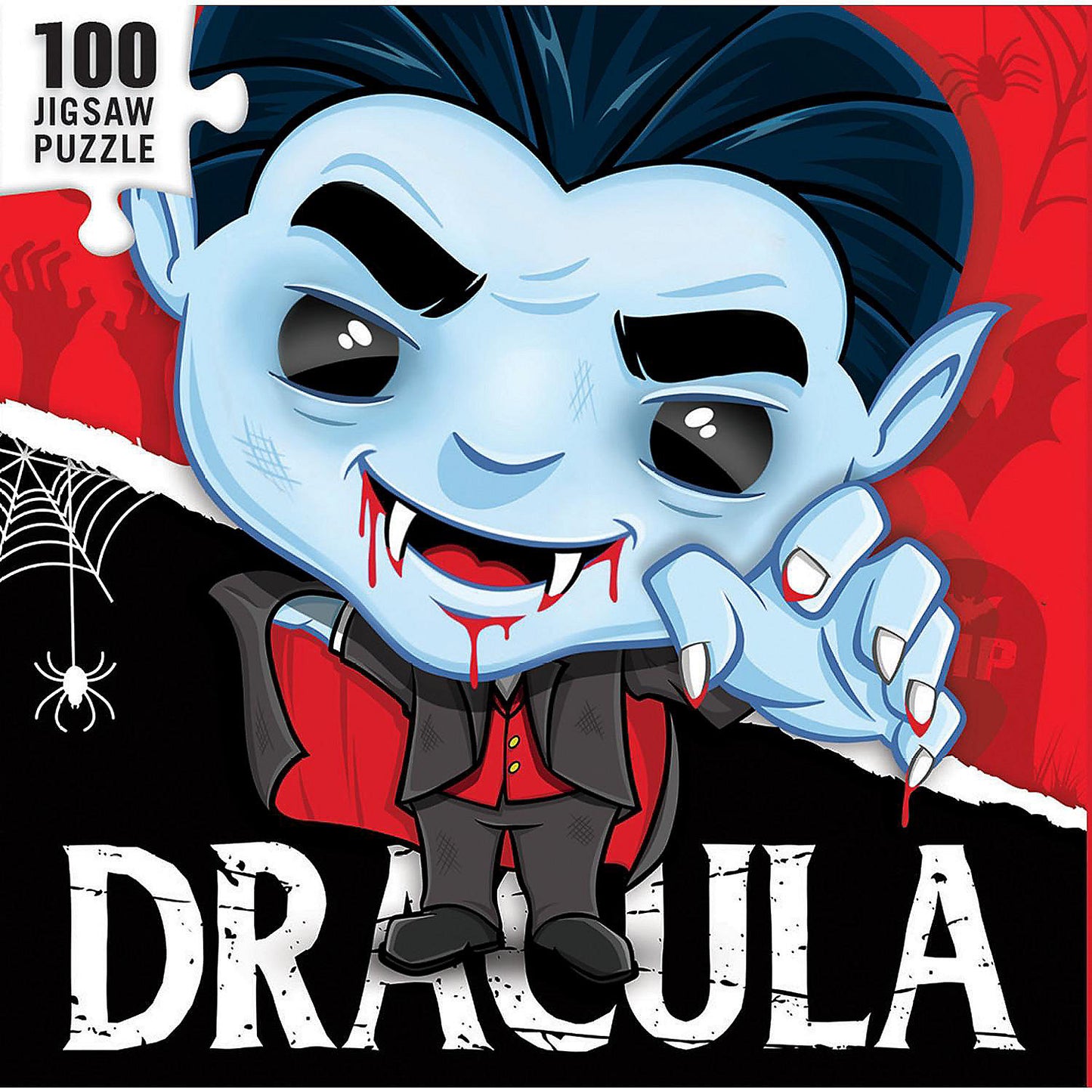 MasterPieces Dracula 100 Piece Jigsaw Puzzle for Kids | USA Decoration®