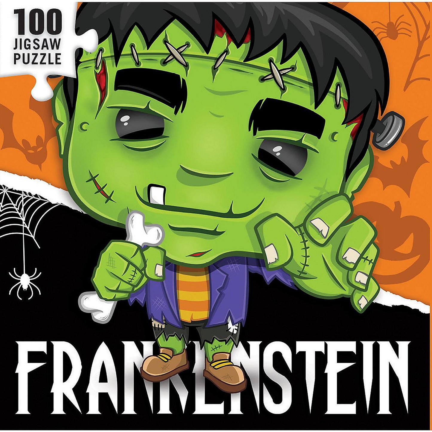 MasterPieces Frankenstein 100 Piece Jigsaw Puzzle for kids | USA Decoration®