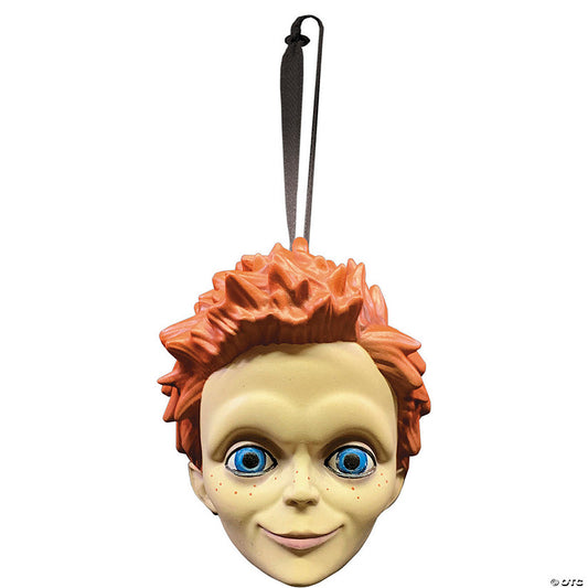 Child’s Play™ Seed of Chucky Glen Head Ornament | USA Decoration®