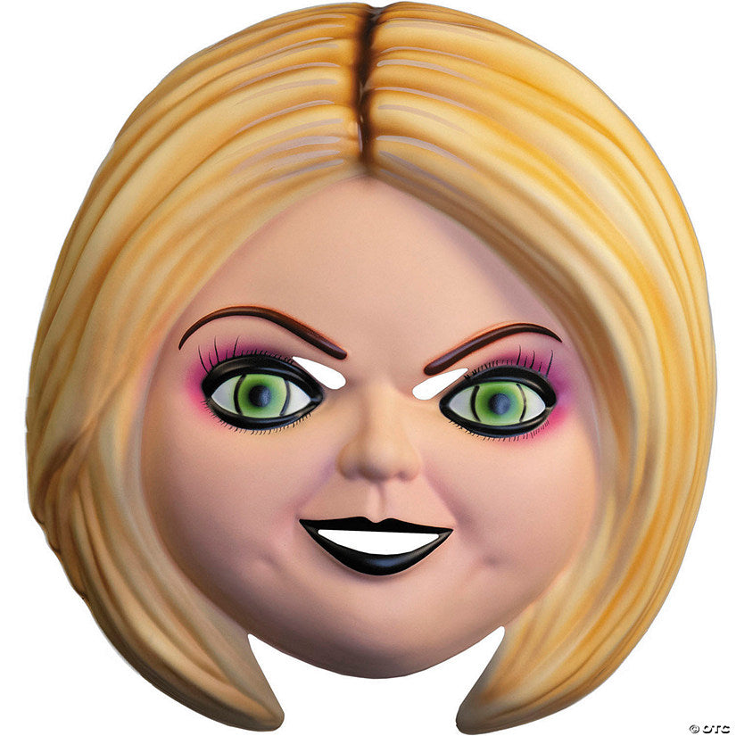 Adults Kids Play™ Tiffany Valentine Vacuform Plastic Mask - One Size | USA Decoration®