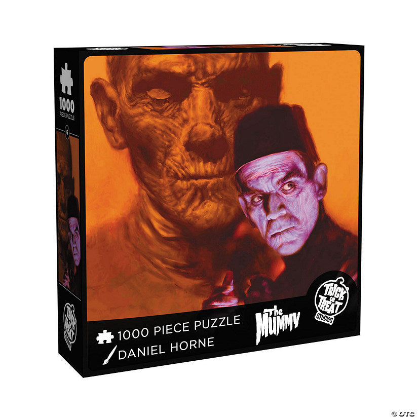 20" x27" Universal Studios Classic Monsters The Mummy™ Identities 1000 Piece Jigsaw Puzzle | USA Decoration®