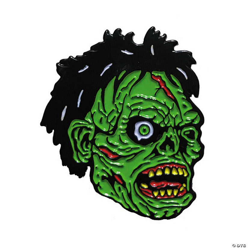 1 Piece(s): 1 1/2" Trick or Treat Studios Shock Monster Full-Color Enamel Pin | USA Decoration®