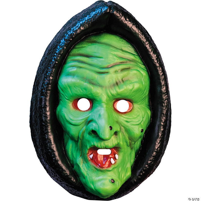 Adults Don Post Studios™ Witch Face Injection Molded Plastic Mask - One Size | USA Decoration®