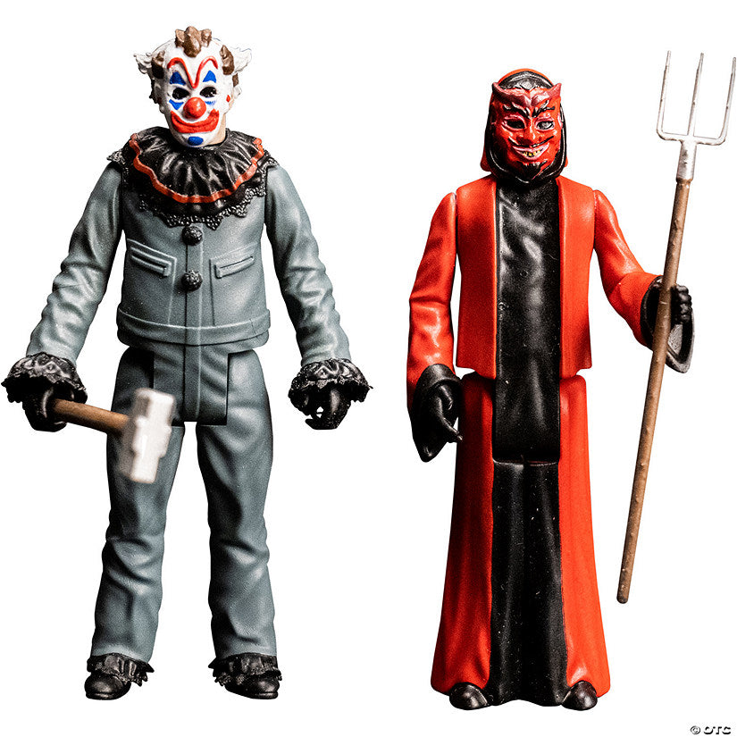 2 Piece(s): 3 3/4" Eli Roth’s Haunt™ Clown & Devil Figures Set | USA Decoration®