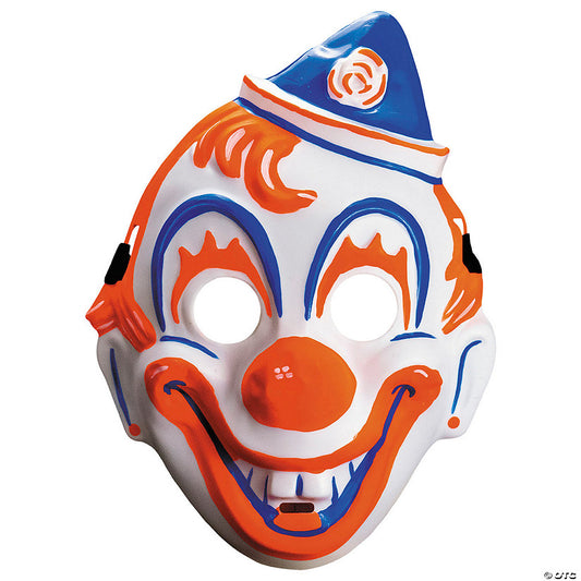 Adults Halloween™ (2007) Young Michael Myers Clown Plastic Mask - One Size | USA Decoration®