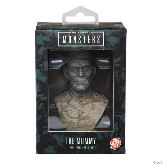 3 1/2" Universal Classic Monsters Curse of the Mummy™ Mini Bust Collectible Ornament | USA Decoration®