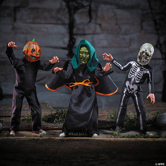 1 Piece(s): Halloween III: Season of the Witch™ 1:6 Scale Pumpkin, Skull & Witch Figure Set | USA Decoration®
