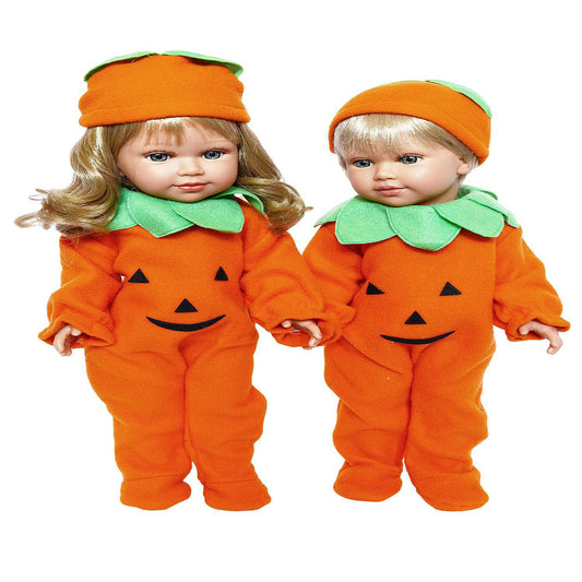 MBD Festive Pumpkin Outfit for 18 Inch Fashion Girl Dolls | USA Decoration®