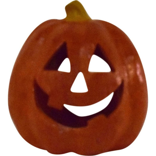 11 in. Dia Halloween Tabletop Jack-O-Lantern, Orange | USA Decoration