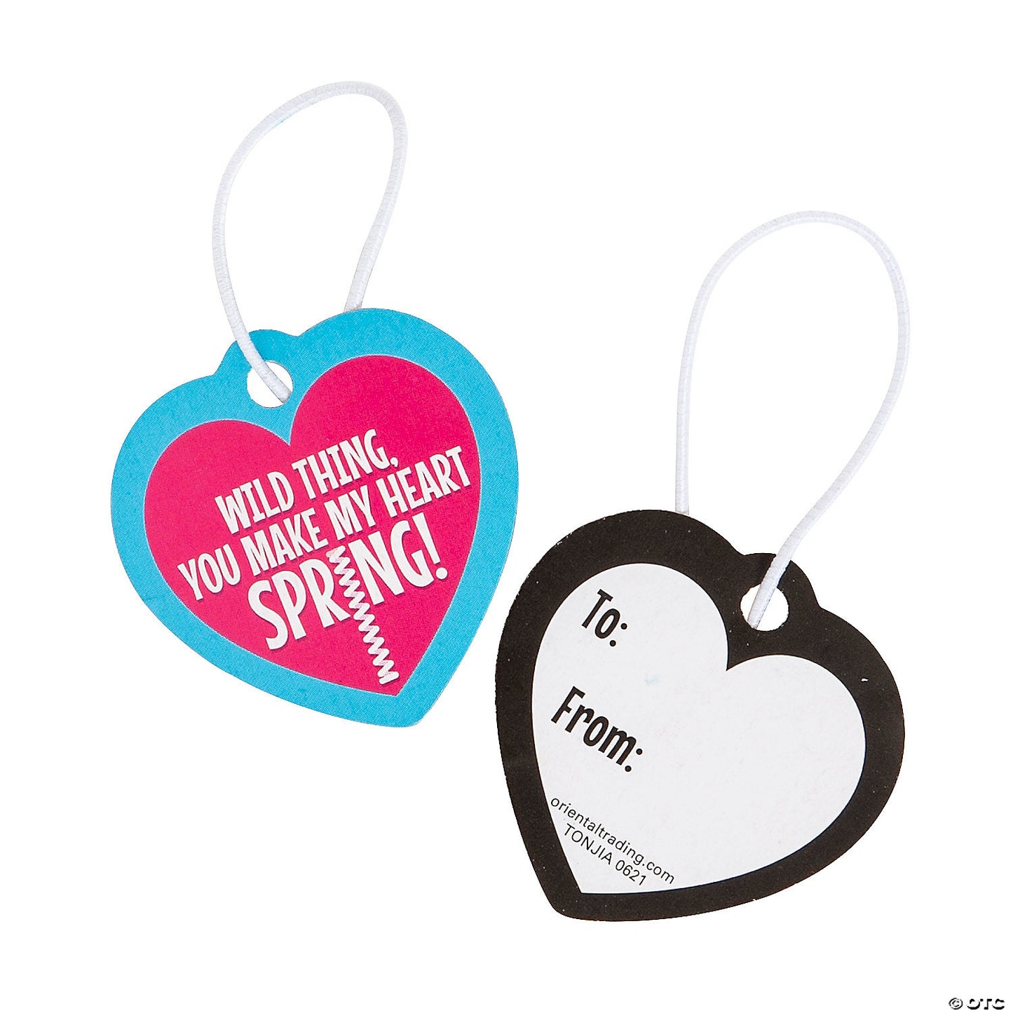 Mini Zoo Animal Magic Spring Valentine Exchanges with Card for 24 | USA Decoration®