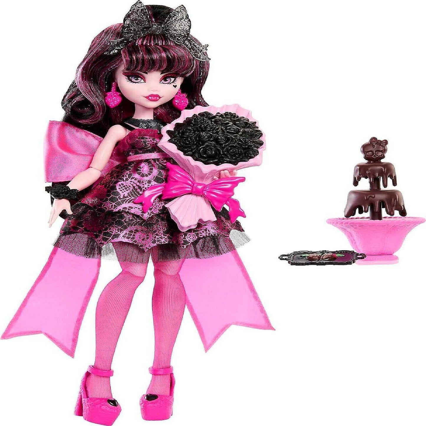 Monster High Draculaura Doll in Monster Ball Party Dress with Accessories | USA Decoration®