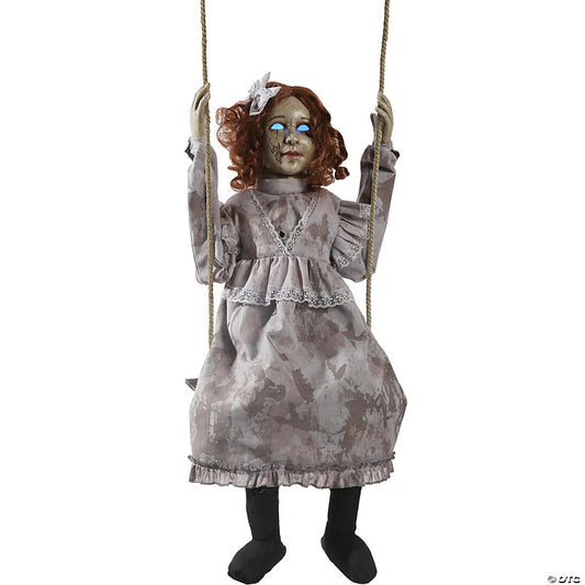 Animated Swinging Decrepit Doll | USA Decoration®