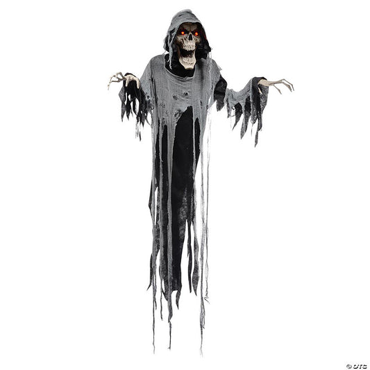 6' Hanging Animated Reaper Halloween Decoration | USA Decoration®