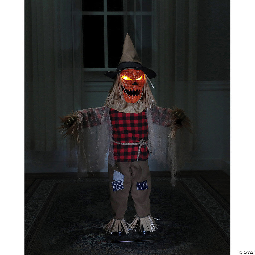 36" Twitching Scarecrow Animated Prop | USA Decoration®