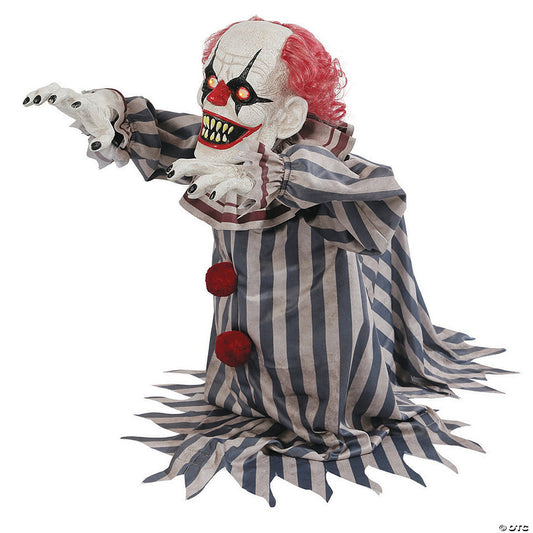 18" Animated Jumping Clown Halloween Decoration | USA Decoration®