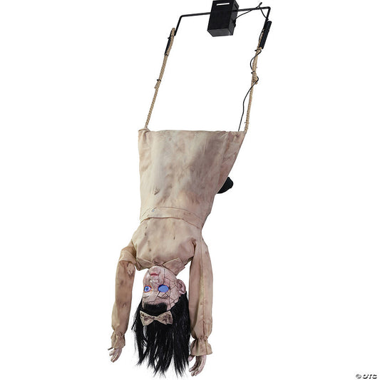 4 Ft. 4" Animated Swinging Head First Halloween Decoration | USA Decoration®