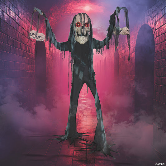 7 Ft. Animated Light-Up Catacomb Creature Halloween Decoration | USA Decoration®