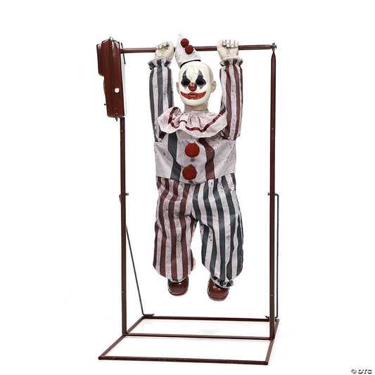 3 Ft. Animated Tumbling Clown Doll Halloween Decoration | USA Decoration®
