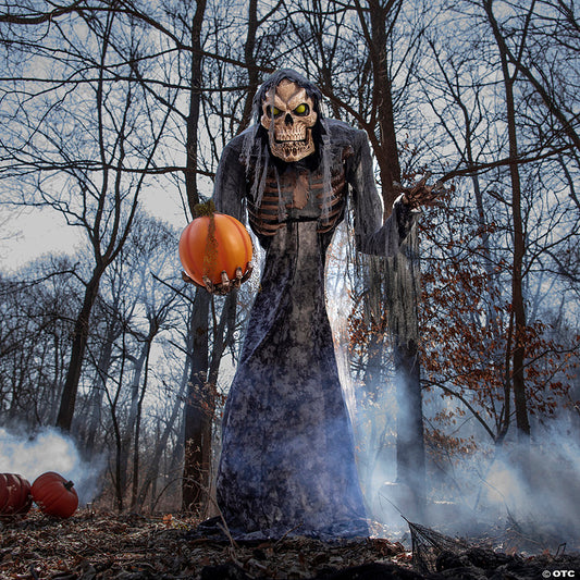 4 Piece(s): 7 Ft. Jack Stalker Animated Halloween Prop Outdoor Decoration | USA Decoration®