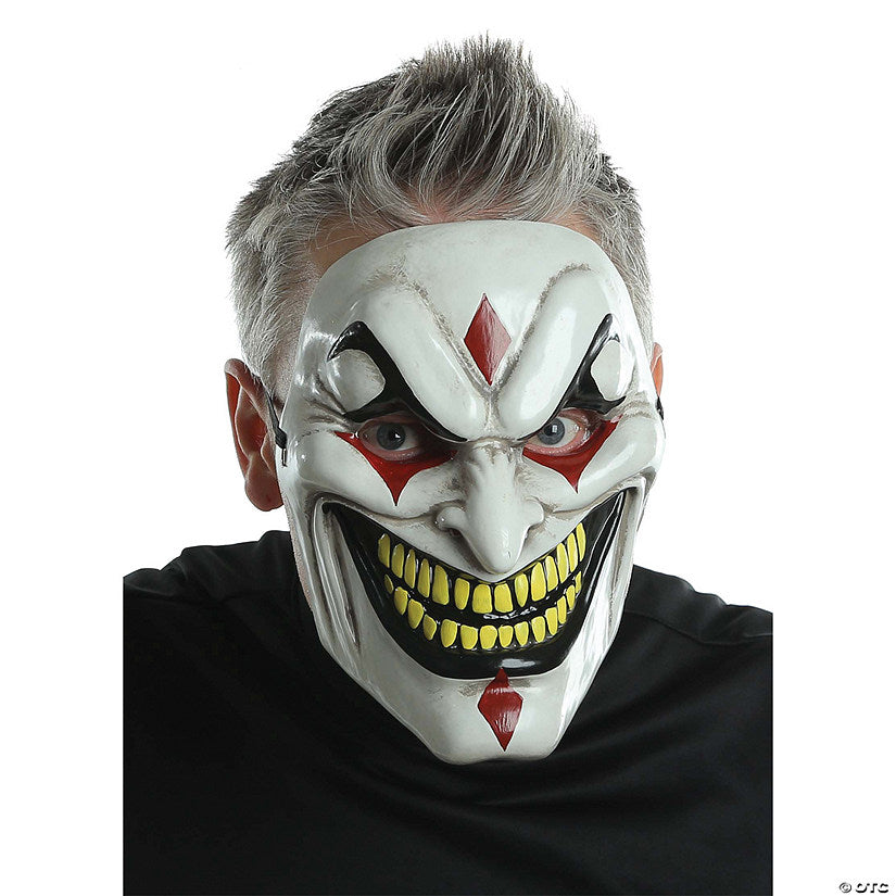 1 Piece(s): Adults Evil Jester Mask | USA Decoration®