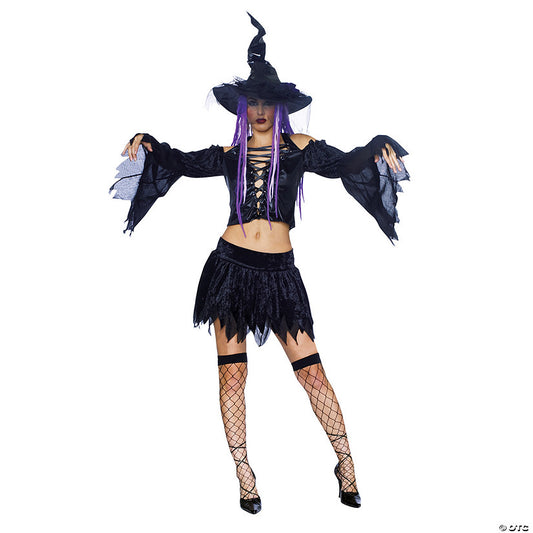 3 Piece(s): Women's Witch Costume | USA Decoration®