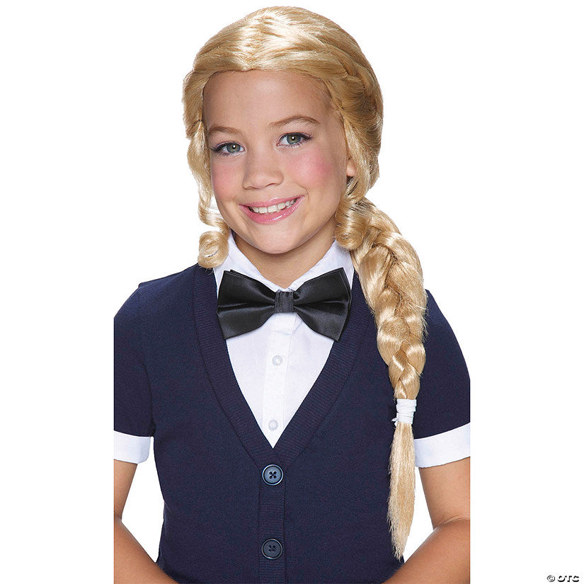 Kids Braided Pigtail Wig