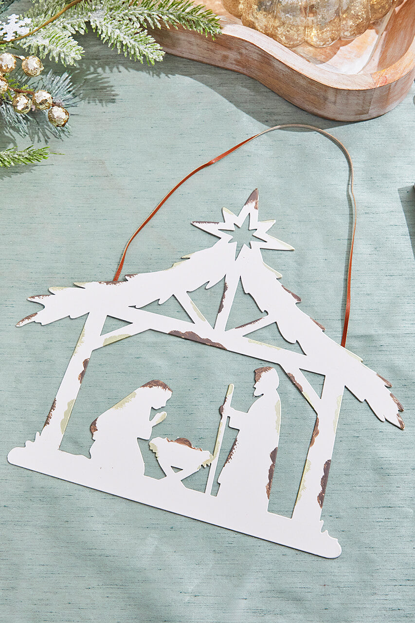 Wall Hanging Nativity With Holy Family