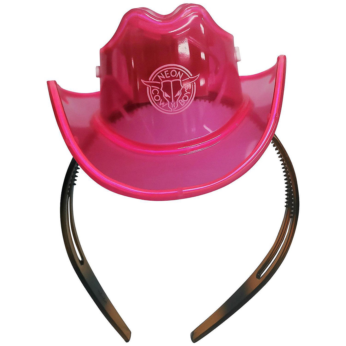 NEON COWBOY Mini Pink Lighting Hat Cowgirl | USA Decoration®