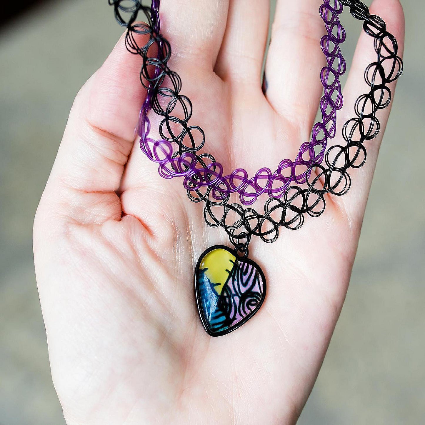Nightmare Before Christmas Choker Necklace: Sally | USA Decoration®