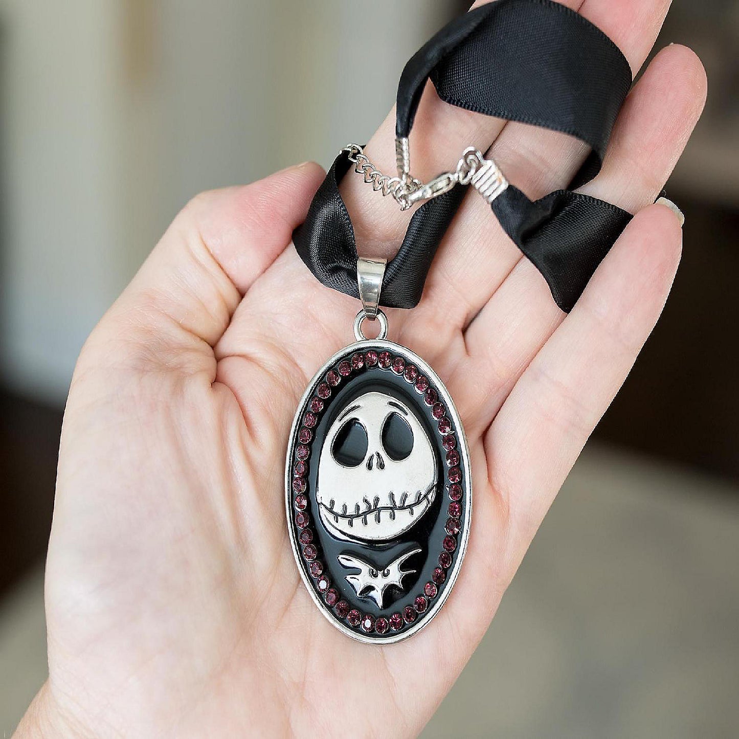 Nightmare Before Christmas Jack Skellington Necklace | USA Decoration®