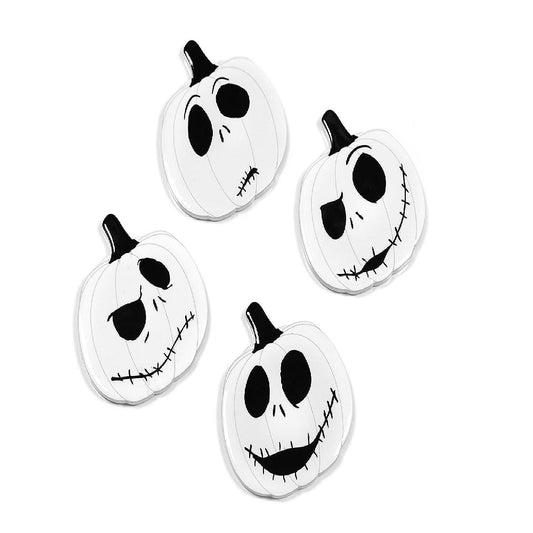 Nightmare Before Christmas Jack Skellington Pumpkin King Drink Coasters 4 Pack