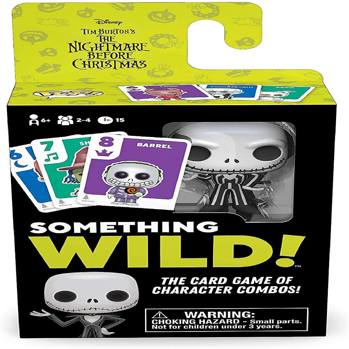Nightmare Before Christmas Something Wild! Jack Skellington Card Game | USA Decoration®