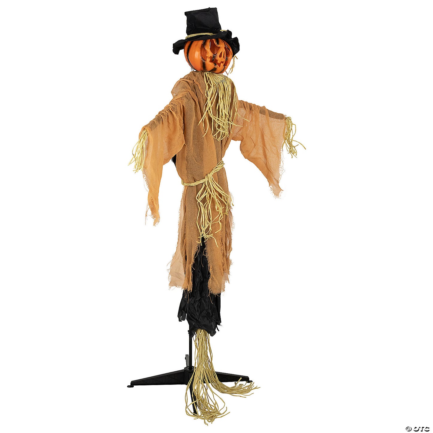 Northlight 6' Black and Brown Animated Jack o Lantern Scarecrow Halloween Decor | USA Decoration®