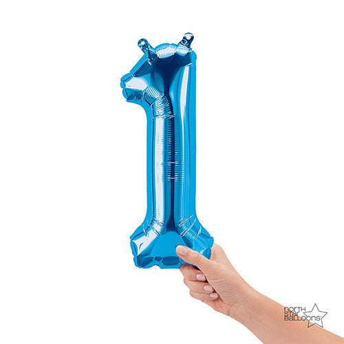 16 inch NUMBER 1 - NORTHSTAR - BLUE (AIR -FILL ONLY) | USA Decoration®