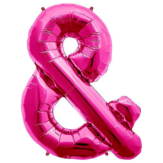 34 inch AMPERSAND - MAGENTA | USA Decoration®