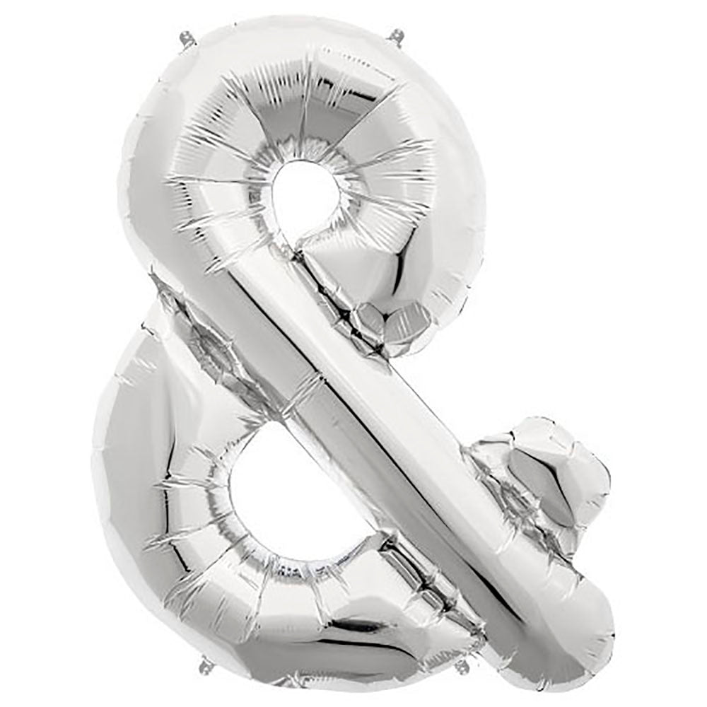 34 inch AMPERSAND - SILVER | USA Decoration®