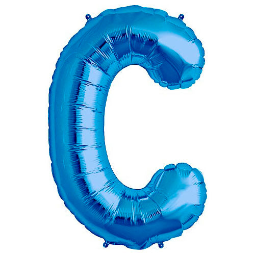 34 inch LETTER C - NORTHSTAR - BLUE | USA Decoration®