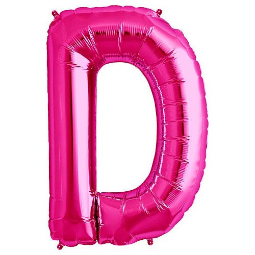 34 inch LETTER D - NORTHSTAR - MAGENTA | USA Decoration®