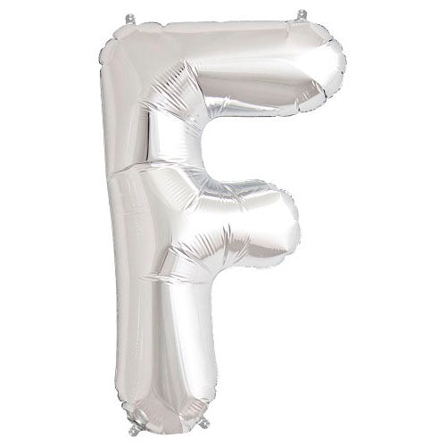 34 inch LETTER F - NORTHSTAR - SILVER | USA Decoration®