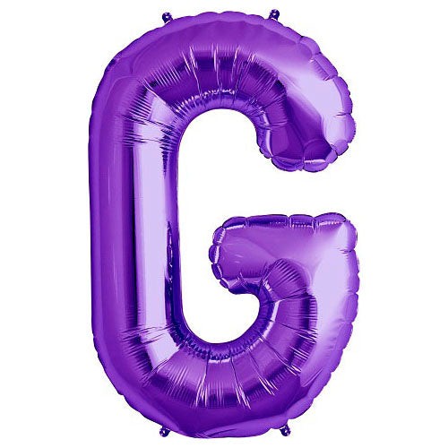 34 inch LETTER G - NORTHSTAR - PURPLE | USA Decoration®