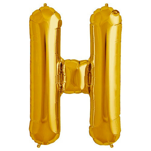 34 inch LETTER H - NORTHSTAR - GOLD | USA Decoration®