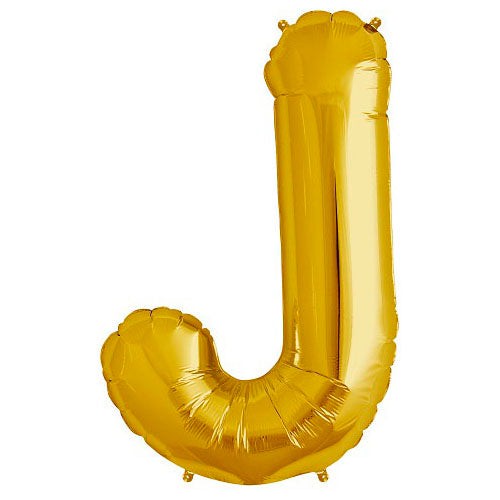 34 inch LETTER J - NORTHSTAR - GOLD | USA Decoration®