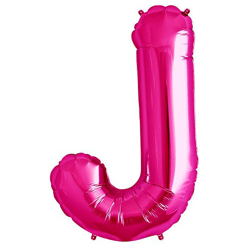 34 inch LETTER J - NORTHSTAR - MAGENTA | USA Decoration®